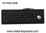 Trackball ile 30 dakika MTTR USB PS / 2 Paslanmaz Çelik Klavye